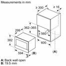 BOSCH BFL7221B1B Series 8, Built In Microwave Oven, Black additional 6