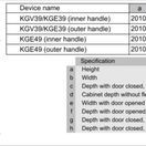BOSCH KGE49AWCAG Freestanding Fridge-Freezer White additional 12