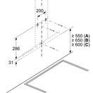 BOSCH DWB66DM50B 60cm Wall-mounted Cooker Hood Stainless Steel additional 7