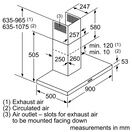 BOSCH DWB96DM50B 90cm Box Hood Touch Control additional 6
