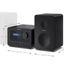 SHARP XL-B520D DAB+ Hi-Fi Micro System - Black additional 8