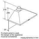 BOSCH DWP94BC50B Series 2 90cm Wall-Mounted Cooker Hood - Stainless Steel additional 9