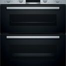 BOSCH NBS533BS0B Series 4 Built-Under Double Oven Stainless Steel additional 1
