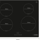 BOSCH PUE611BB5E Series 4 60cm 4 Zone Induction Hob - Black additional 4