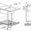 BOSCH PVS611B16E Series 4 60cm Induction Venting Hob - Black additional 15