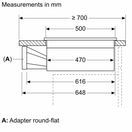 BOSCH PVS611B16E Series 4 60cm Induction Venting Hob - Black additional 21