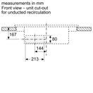 BOSCH PVS611B16E Series 4 60cm Induction Venting Hob - Black additional 23