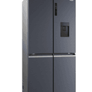 HAIER HCR5919EHMB American Style Fridge Freezer Brushed Black additional 4