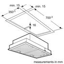 NEFF N 30, Canopy Cooker Hood, 75 cm, Silver Metallic D5855X1GB additional 3