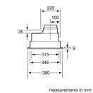 NEFF N 30, Canopy Cooker Hood, 75 cm, Silver Metallic D5855X1GB additional 4