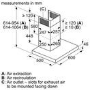 NEFF N 70, Wall-Mounted Cooker Hood, 60 cm, Stainless Steel D65BMP5N0B additional 8