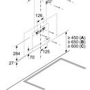 NEFF D65IFN1S0B Black N 50, Wall-Mounted Cooker Hood, 60 cm, Clear Glass additional 9