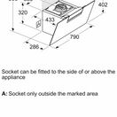 NEFF D85IFN1S0B N50 Wall-Mounted Cooker Hood 80 cm Clear Glass Black additional 11