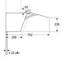 NEFF D85IFN1S0B N50 Wall-Mounted Cooker Hood 80 cm Clear Glass Black additional 15