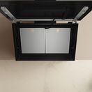 NEFF N 70 Wall-mounted Cooker Hood, 80 cm, Clear Glass Black D88IAN2S0B additional 5