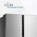 MIDEA MDRS619FIE46 American Fridge Freezer 83.5cm - Stainless Steel additional 6