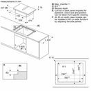 NEFF V58PHQ4C0 N70 80cm Induction Venting Hob - Black Flush Mount additional 7