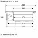 NEFF V58PHQ4C0 N70 80cm Induction Venting Hob - Black Flush Mount additional 17