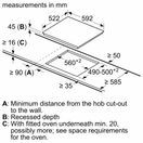 NEFF T16NBE1L N50 Electric Hob 60cm Black additional 6