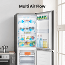 HISENSE RB327N4BBE 55cm 50/50 Total No Frost Fridge Freezer - Black Steel additional 8