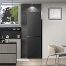 HISENSE RB327N4BBE 55cm 50/50 Total No Frost Fridge Freezer - Black Steel additional 9