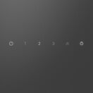 BOSCH DWK65DK60B Series 2 Wall-Mounted Inclined 60cm Hood Black Glass additional 2