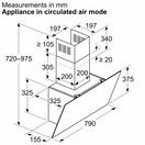 NEFF D83IDK1S0B N30 Wall-Mounted Inclined 80cm Hood Black Glass additional 11