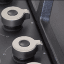 BERTAZZONI P755CPRONE Pro Series 75cm Gas Hob &amp; Wok Burner - Matt Black additional 4