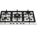 BERTAZZONI P755CPROX Pro Series 75cm Gas Hob &amp; Wok Burner - Stainless Steel additional 1