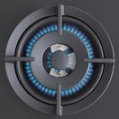 BERTAZZONI P905CPROGNE Pro Series 90cm Gas on Glass hob with Central Wok Burner additional 3