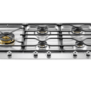 BERTAZZONI PM365S0X Segmented 90cm Gas Hob 5 Burners Left Hand Wok Burner additional 1