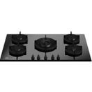 BERTAZZONI P905CMODGNE Pro Series 90cm Gas on Glass hob with Central Wok additional 1