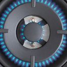 BERTAZZONI P905CMODGNE Pro Series 90cm Gas on Glass hob with Central Wok additional 2