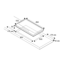 BERTAZZONI P905CMODGNE Pro Series 90cm Gas on Glass hob with Central Wok additional 7