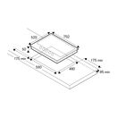 BERTAZZONI P755CHERAX Heritage Series 75cm Gas Hob with Wok Burner additional 3