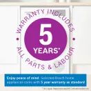 BOSCH WTH85225GB Series 4 8kg Heat Pump Tumble Dryer - White additional 6