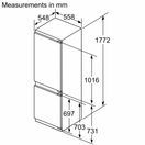 NEFF KI7863DD0G N70 Built-In 60/40 Fridge Freezer - Soft Close Flat Hinge additional 14