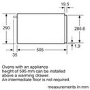 NEFF N1AHA02N0B N50 Built-In 60xm Warming Drawer - Stainless Steel additional 4
