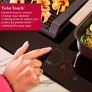 NEFF T66FHX4L0 N70 60cm Flex Induction Hob 4 Zones - Black additional 18