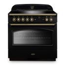 RANGEMASTER CLAS90FXEIBL/B Classic FX 90cm Induction Black/Brass additional 1