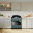 RANGEMASTER CLAS90FXEIMG/B Classic FX 90cm Induction Mineral Green/Brass additional 3