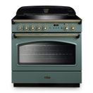 RANGEMASTER CLAS90FXEIMG/B Classic FX 90cm Induction Mineral Green/Brass additional 1