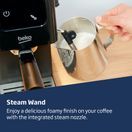 BEKO CEP5302B CaffeExperto Manual Espresso with Steam Wand - Black additional 6