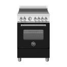 Bertazzoni Master 60cm Mini Range Cooker Single Oven Induction Matt Black MAS64I1ENEC additional 1