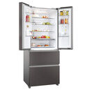 HAIER HFR3718ENMD 70cm Multi Door Fridge Freezer Dark Inox additional 7