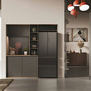 HAIER HFR3718ENMD 70cm Multi Door Fridge Freezer Dark Inox additional 5