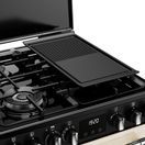 STOVES 444411845 Richmond Deluxe 60cm Dual Fuel Cooker Cream lidded additional 8