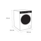 SCHONHAUS WDSF0110614AW 10KG/6KG 1400 Spin Washer Dryer - White additional 8