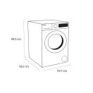 SENSIS WMF01914AW 9KG 1400 Spin Washing Machine - White additional 9