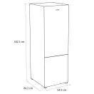 SENSIS RFCMF0154EW Total No Frost Freestanding 55cm Fridge Freezer - White additional 11